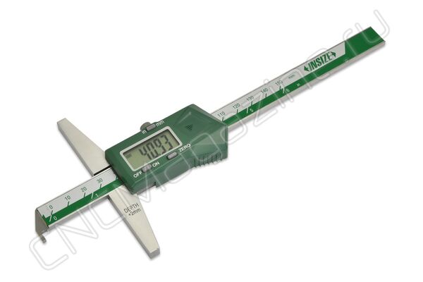 1142-150A Штангенглубиномер цифровой с крючком ШГЦ 0-150 мм, 0.01, 100 мм