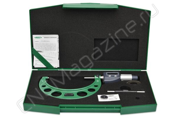 3109-125A Микрометр цифровой МКЦ 100-125 мм, 0.001 мм