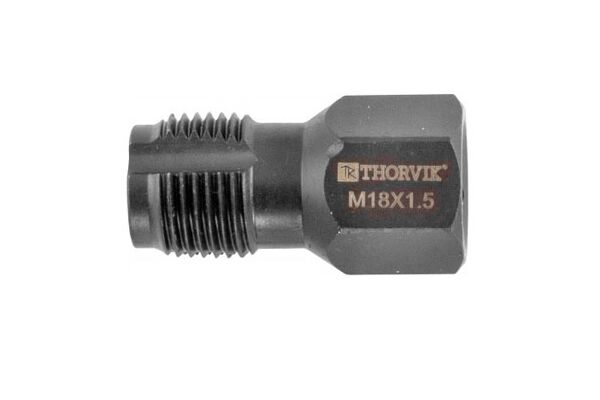 Метчик для восстановления резьбы отверстия кислородного датчика M18x1.5 Thorvik LTR1815
