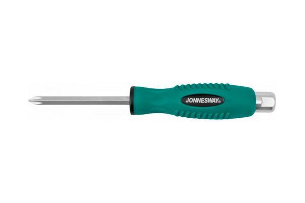 Отвертка стержневая крестовая, ударная, силовая под ключ, PH2х100 D70P2100, Jonnesway