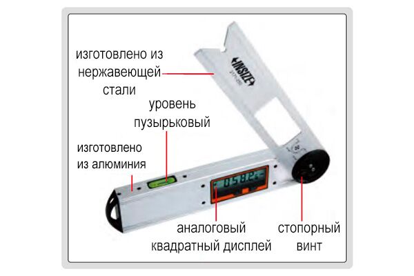 2171-250 Угломер цифровой универсальный  0-360°