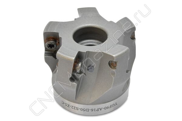 YGF90-AP16-D50-S22-Z5-C фреза торцевая насадная со сменными пластинами