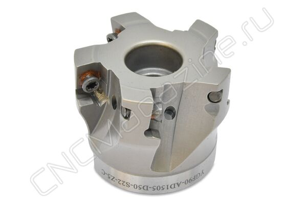 YGF90-AD1505-D50-S22-Z5-C фреза торцевая насадная со сменными пластинами