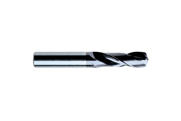 DH404100 Сверло твердосплавное по металлу 10 мм (10X43X89) DIN6539 TiAlN, ц/х, укороченное