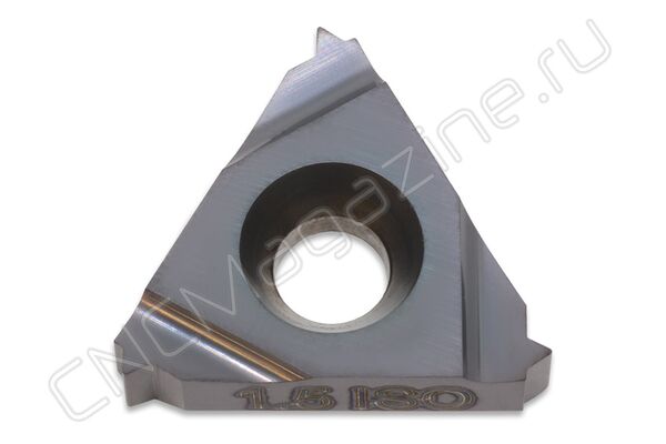 16IR1.5ISO MK910 пластина резьбовая твердосплавная, метрическая резьба полный профиль 60°