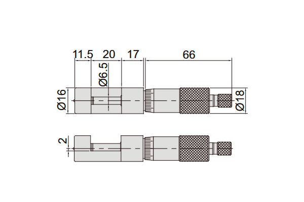 3285-10 Микрометр проволочный 0-10 мм, 0.01 мм