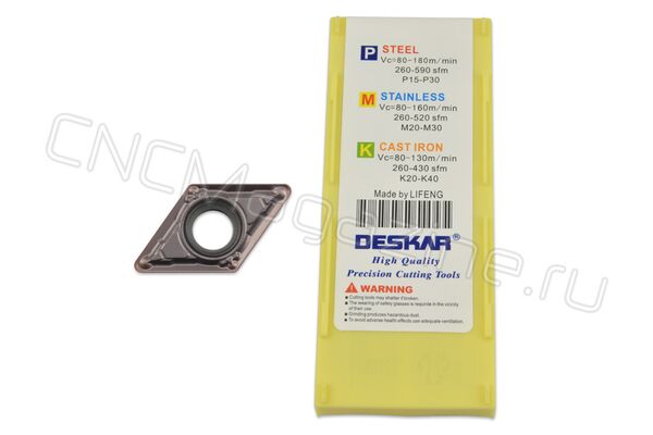 DCMT11T308-MV LF6018 пластина для точения