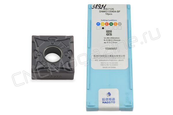 SNMG120404-BF HS7125 пластина для точения