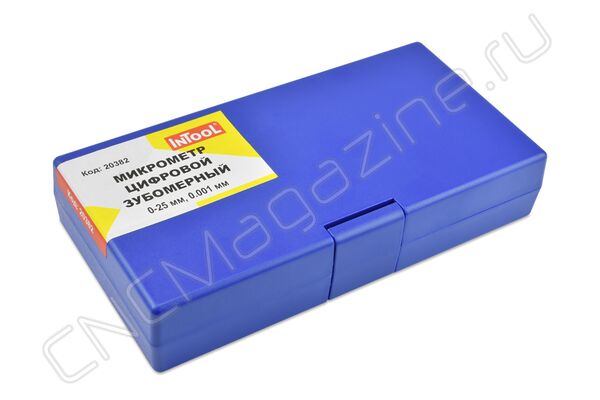 Микрометр цифровой зубомерный дисковый МЗЦ-25 0-25 мм, 0.001 мм