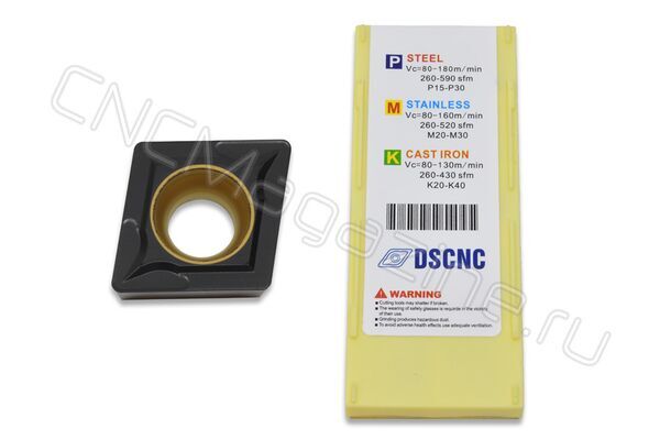 CCMT120408 DC3018 пластина твердосплавная для точения