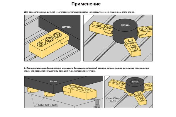 ПБВ-50-16 Прижим боковой высокий