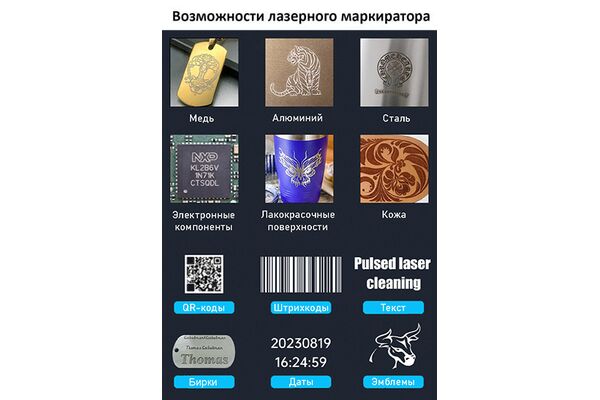 SFX-20GS Портативный лазерный маркиратор 110В/220В