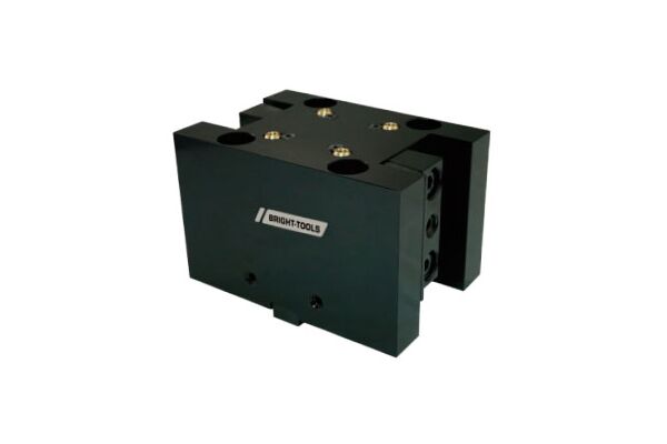 BMT55-OD20D-65 двойной держатель для инструмента, стационарный, наружный, радиальный BRIGHT-TOOLS