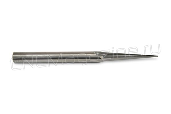 Фреза конусная 2ZXJ6300880 серия А, 0.8 мм, хвост 6 мм, Djtol