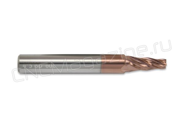 GET4-D4.0x5°xD8.0-60 PK105 фреза коническая твердосплавная