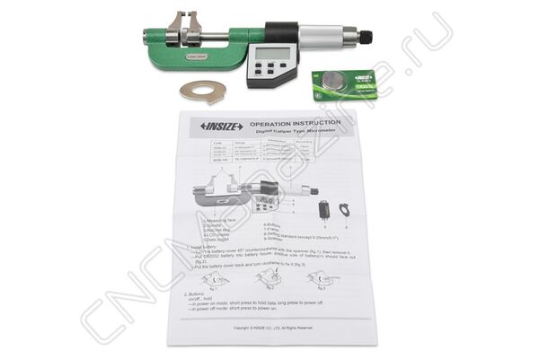 3538-25 Микрометр цифровой специальный МКСЦ 0-25 мм, 0.001 мм