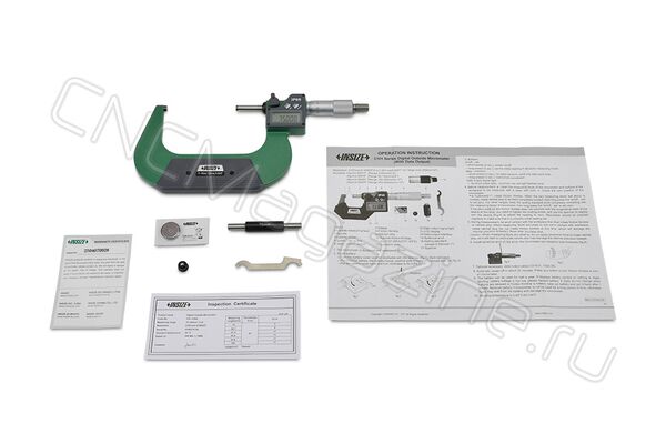 3101-100A Микрометр цифровой 75-100 мм, 0.001 мм, IP65