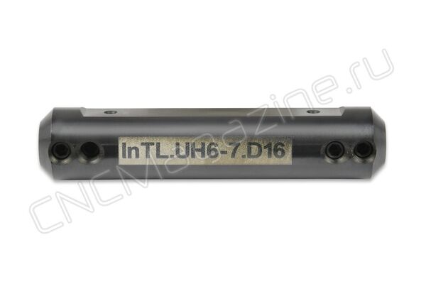 InTL.UH6-7.D16 Державка-втулка стальная двусторонняя