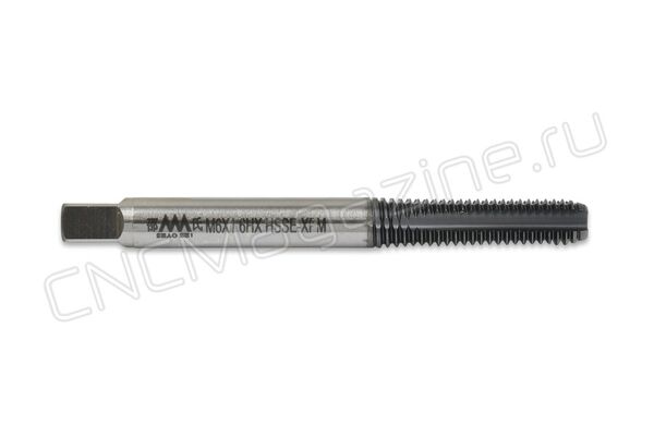 SC812004 Метчик твердосплавный M6x1 HSSE-XPM 6HX Super PM с прямой канавкой TiCN