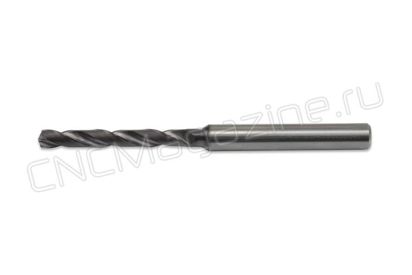 DPR5L-042074-C сверло твердосплавное D4.2 5D DIN6535 TiAlN INTOOLPro