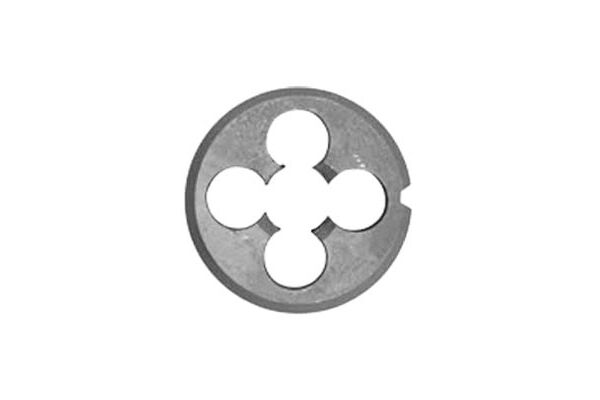 Плашка круглая для трубной конической резьбы R1/8 P6M5 (HSS)