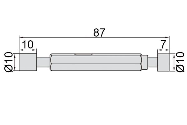 4124-10 Калибр-пробка гладкая Ø10 мм