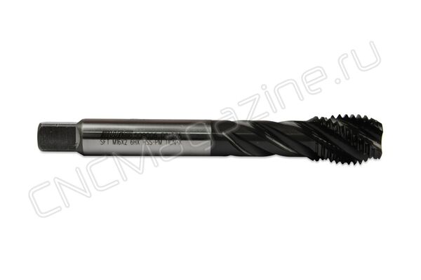 TAX1016 метчик HSS-PM М16х2 6HX DIN376 со спиральной канавкой, TiCN-X