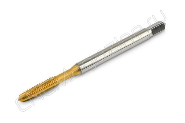 TSP1.M4x0.7.6H.DIN371.M35.TiN Метчик для сквозных отверстий