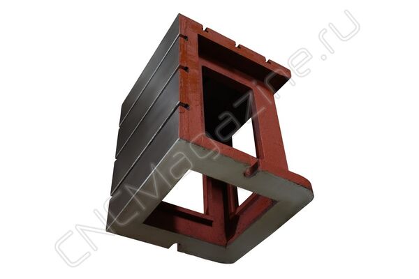 Стол коробчатый для станка (тумба станочная) 400x400x500 Т-паз 14 мм