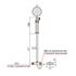 2322-60A Нутромер индикаторный НИ 35-60 мм, 0.01 мм