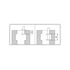 3287-50B Нутромер (микрометр) микрометрический для внутренних канавок 25-50 мм, 0.01 мм