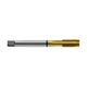 T8814136 Метчик M2X0.4 6H 45.0L HSS DIN371 с прямой канавкой Alpha-Tap TiN